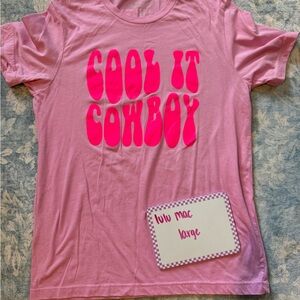 Pink Graphic Tee - Short Sleeve